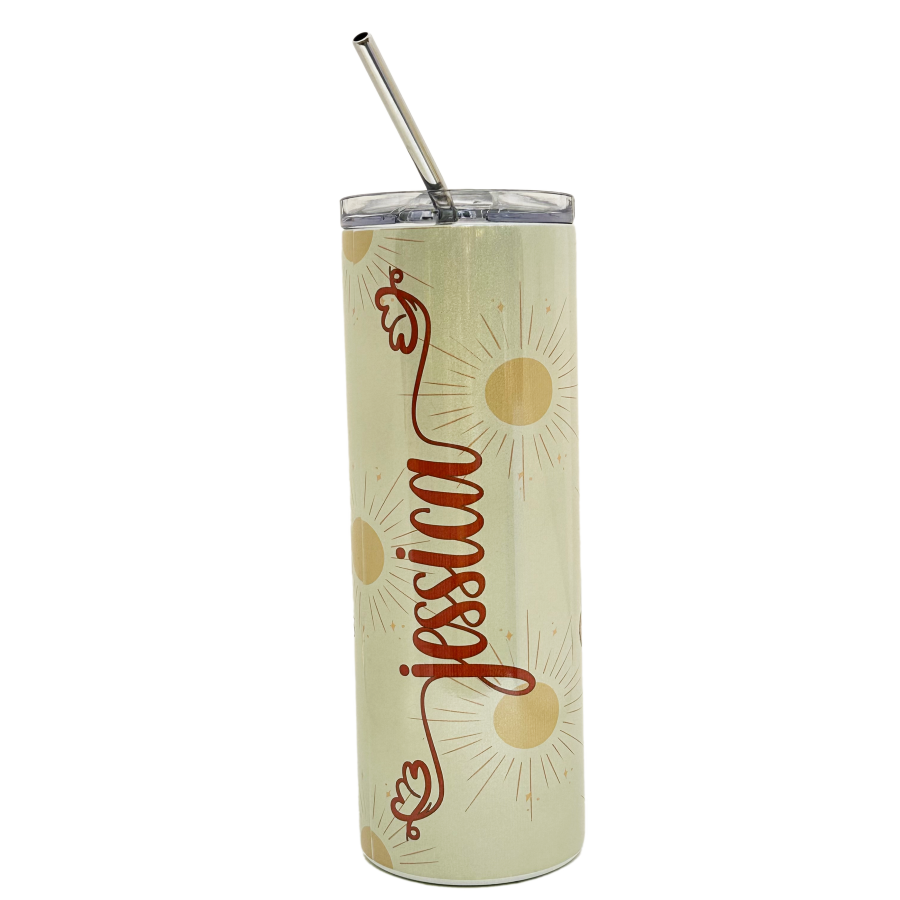 Believe in Yourself – Butterfly Tumbler - Personalized