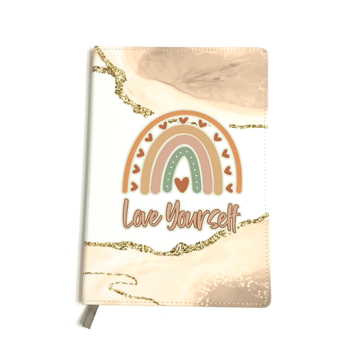 Love Yourself - Rainbow Journal - Personalized