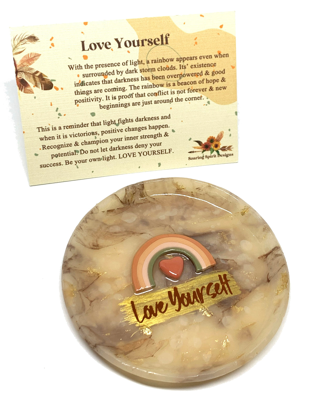 Love Yourself – Rainbow Dish