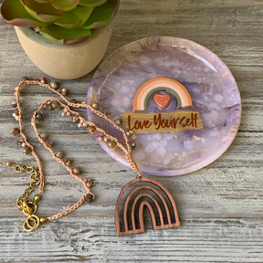 Love Yourself – Rainbow Dish