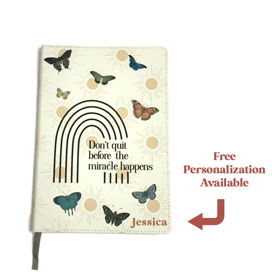 Believe in Yourself - Butterfly Journal - Personalized