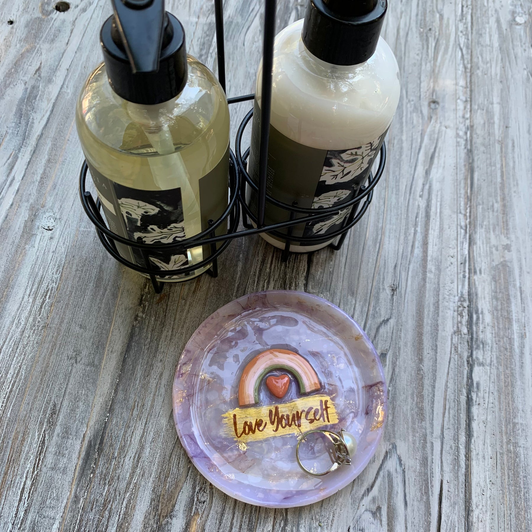 Love Yourself – Rainbow Dish